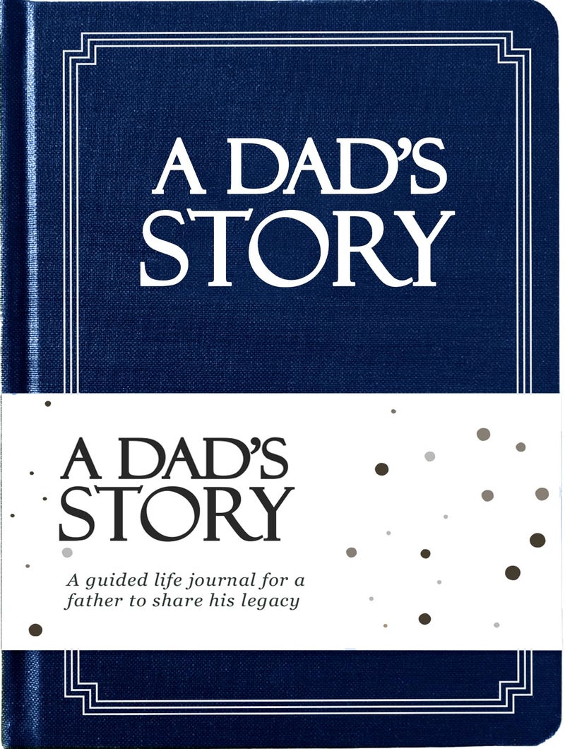 Coco & Lan Dad's Life Story Journal (Hardcover): A Meaningful Keepsake for Dad to Share His Journey and Memories, Book Includes 250+ Prompt Questions, Sentimental Gifts for Father's Day, Birthday & Christmas - Image 1