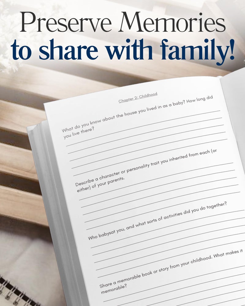 Coco & Lan Dad's Life Story Journal (Hardcover): A Meaningful Keepsake for Dad to Share His Journey and Memories, Book Includes 250+ Prompt Questions, Sentimental Gifts for Father's Day, Birthday & Christmas - Image 4