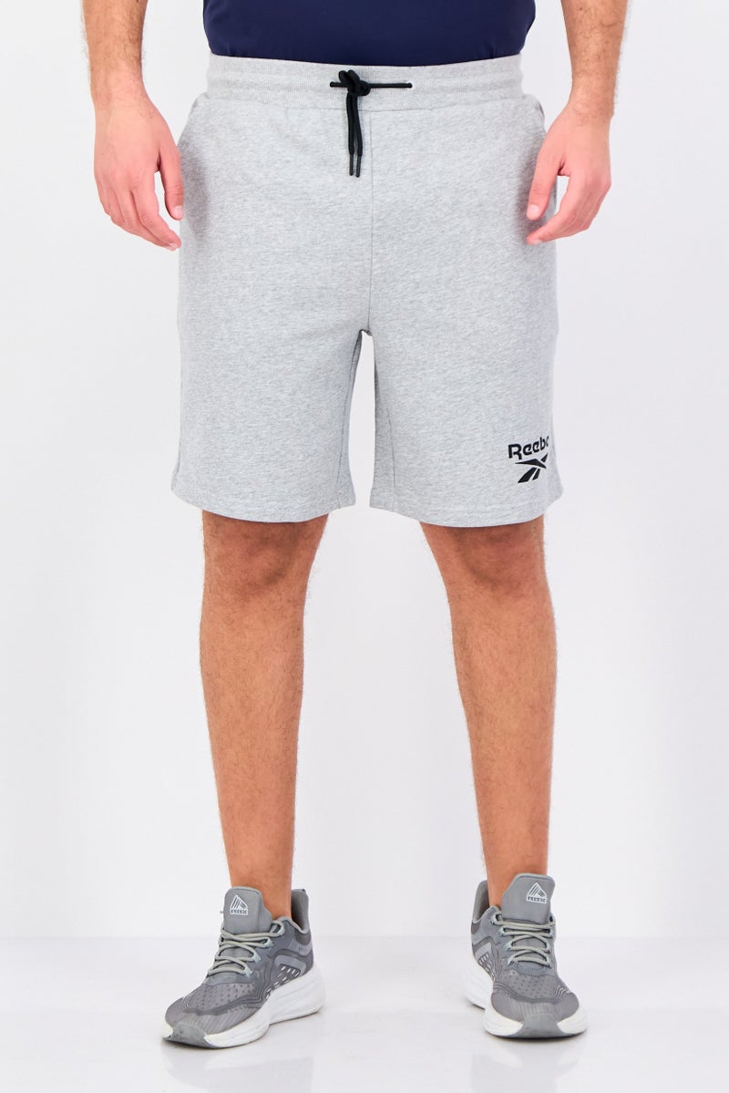Reebok Men Sportswear Fit Training Shorts, Grey - Image 1