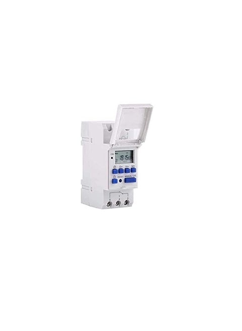 Maxwell 240V AC Programmable DailyWeekly Digital LCD Display Control CounterTime Timer Relay Switch DIN Rail Type Warranty 12 Months