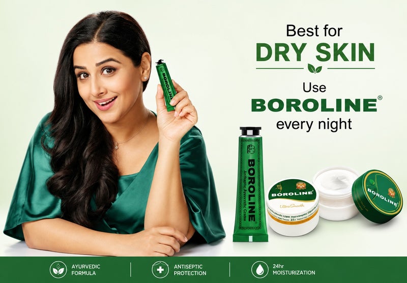 Boroline Antiseptic Ayurvedic Cream Pack Of 3 Moisturizing Skin Repair Cream For Dry Skin Cracked Heels Lips Hands Multipurpose Herbal Cream 19g Each - Image 5