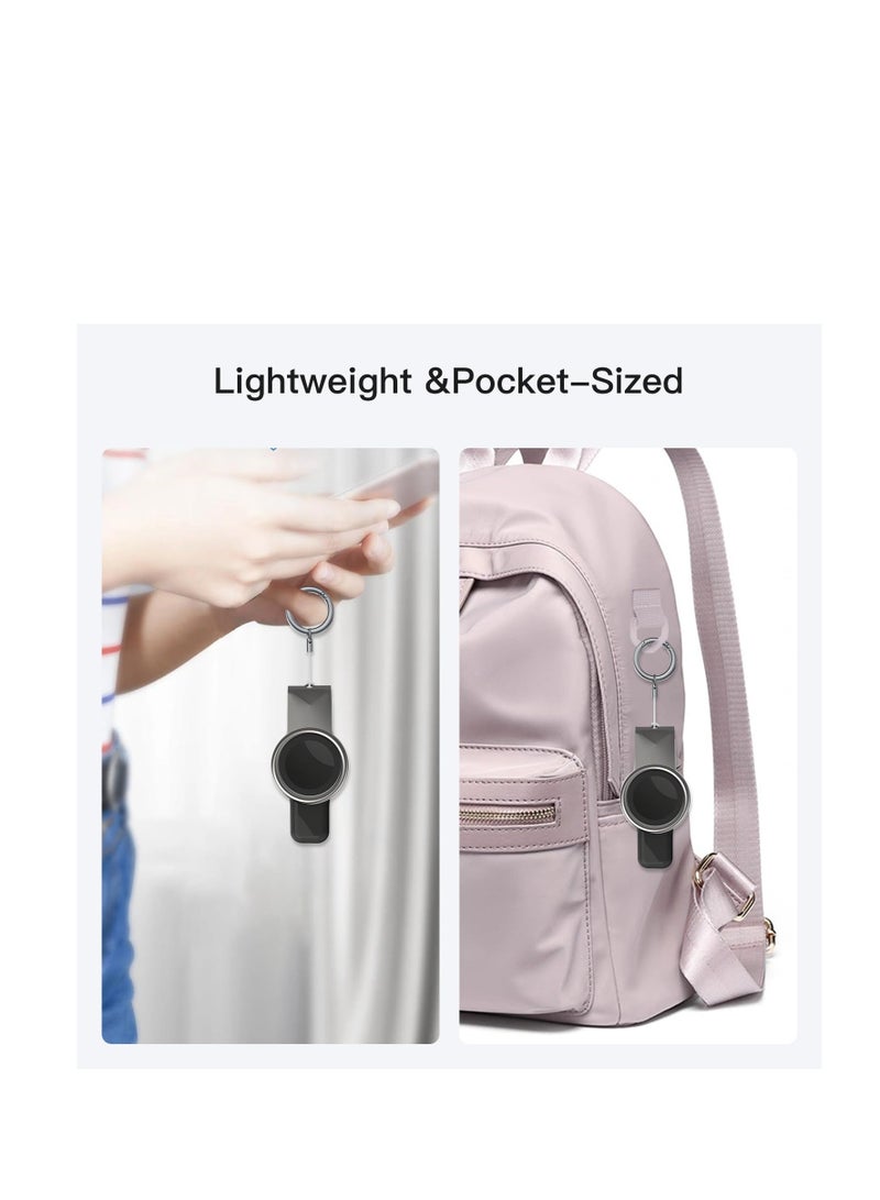 Portable Charger for Samsung Galaxy Watch, Magnetic Galaxy Watch Charger USB C&USB A 2 in 1 Fast Wireless Charging，Travel Charger for Galaxy Watch Ultra 7 6 6 Classic 5 5 Pro 4 4 Classic, Black (USB) - Image 2