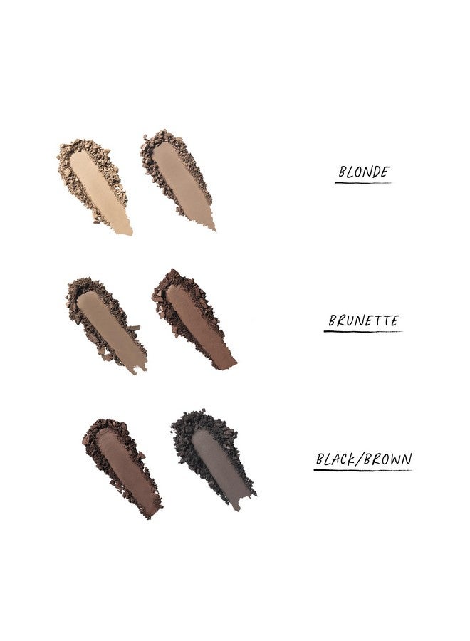 وندر برو ثنائي بودرة تحديد وملء الحواجب الناعم يتضمن فرشاة مزدوجة الأطراف، نباتي ولم يتم الإساءة إلى الحيوانات في تصنيعه (سمراء). - Image 2