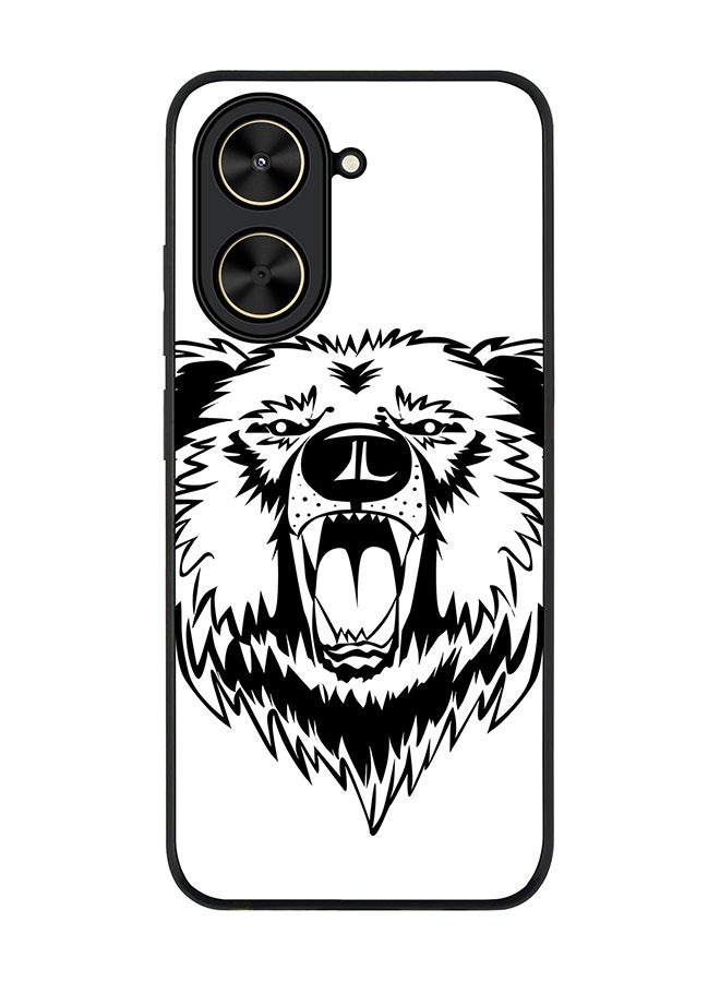 Stylizedd For Xiaomi Poco C71 / Redmi A5 4G Case,Slim fit Camera Protection, Shockproof Thin Phone cover  - Grizzly Bear