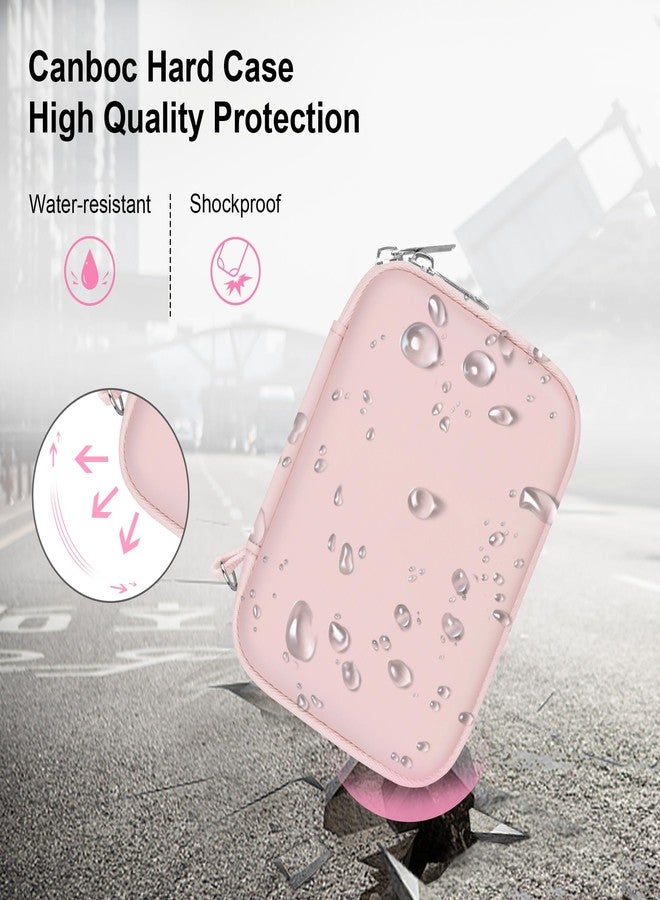 كانبوك حقيبة حمل كانبوك لكاميرا كوداك بيكسبرو FZ55/FZ45 الرقمية بدقة 16 ميجابكسل، صغيرة - وردية اللون، 4.5 × 3.08 × 2.25 بوصة، لكاميرا كوداك بيكسبرو FZ55/FZ45 - Image 4