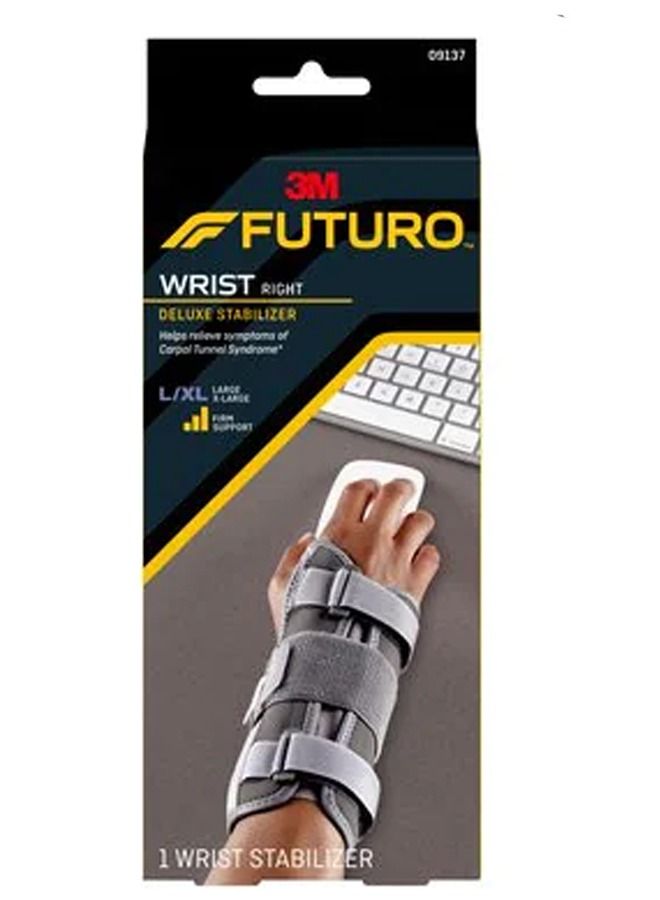 فوتورو Deluxe Wrist Stabilizer Right Hand, 09137 L/XL - Image 1
