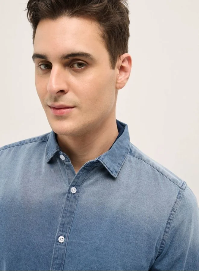 THE BEAR HOUSE Men's Shirt for Casual and Formal Wear | Classic Button-Down Style for Office, Daily Use, Travel, Events & All-Season Outfits | Versatile & Stylish Wardrobe Essential for Every Occasion