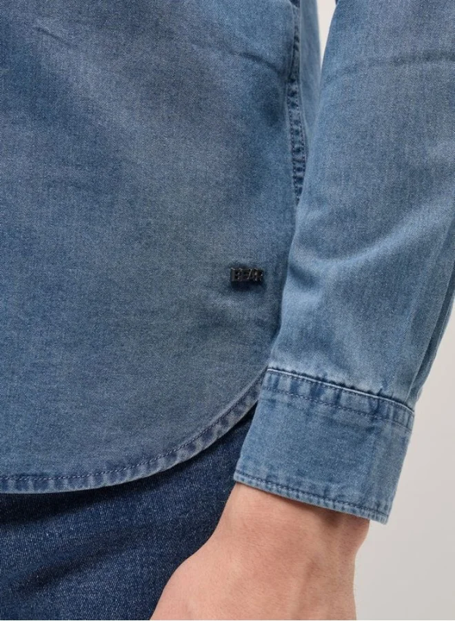 THE BEAR HOUSE Men's Shirt for Casual and Formal Wear | Classic Button-Down Style for Office, Daily Use, Travel, Events & All-Season Outfits | Versatile & Stylish Wardrobe Essential for Every Occasion