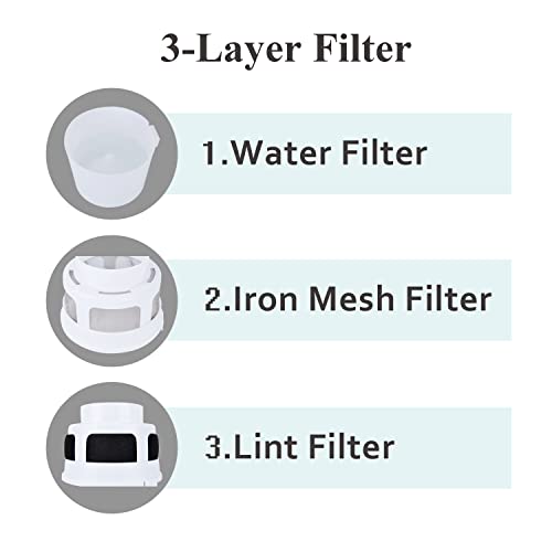 VIWINVELA 3 IN 1 Indoor Dryer Vent Kit Filter Bucket for Electric Dryer with 4Inch by 8Feet Proflex Duct Silver - Image 3