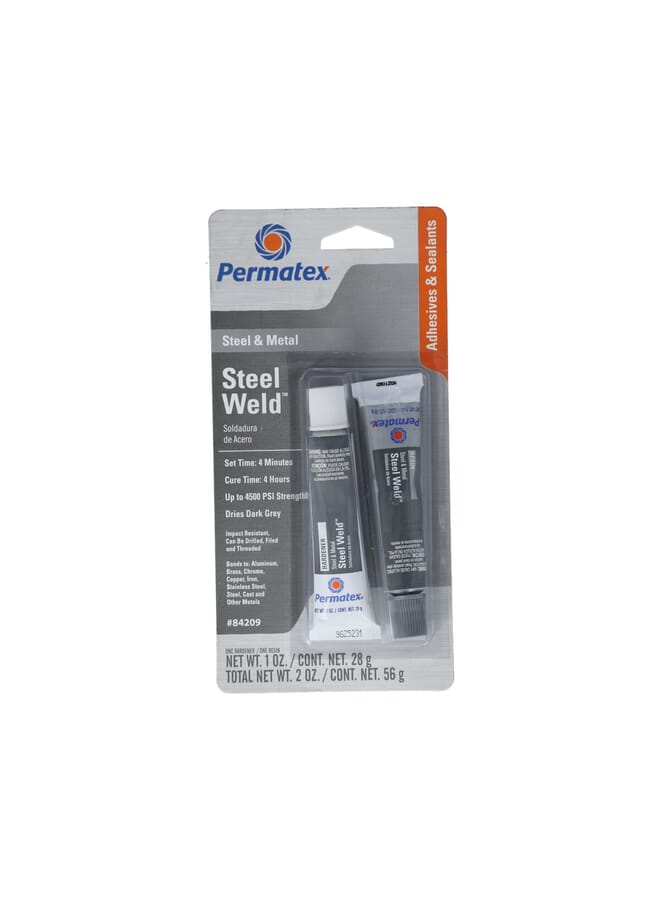 Steelweld Steel And Metal Epoxy Dark Grey 2Oz