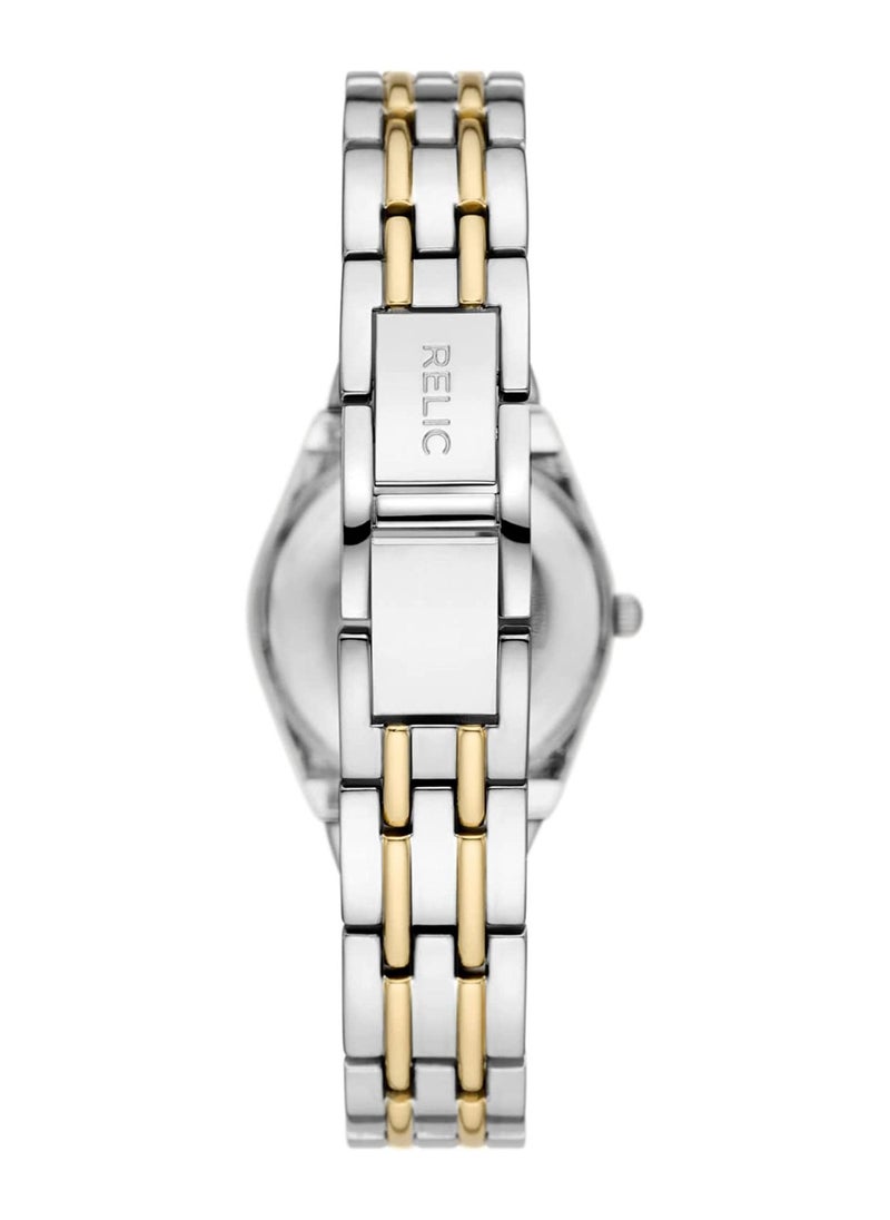 Relic By Fossil - Relic by Fossil Queen's Court Three-Hand Two Tone Metal Watch Gift Set with Bracelet Accessories - Image 1