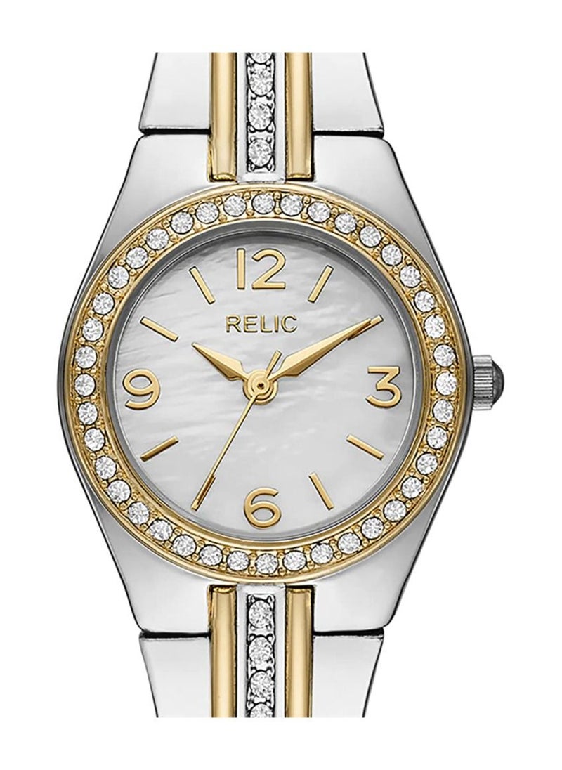 Relic By Fossil - Relic by Fossil Queen's Court Three-Hand Two Tone Metal Watch Gift Set with Bracelet Accessories - Image 1