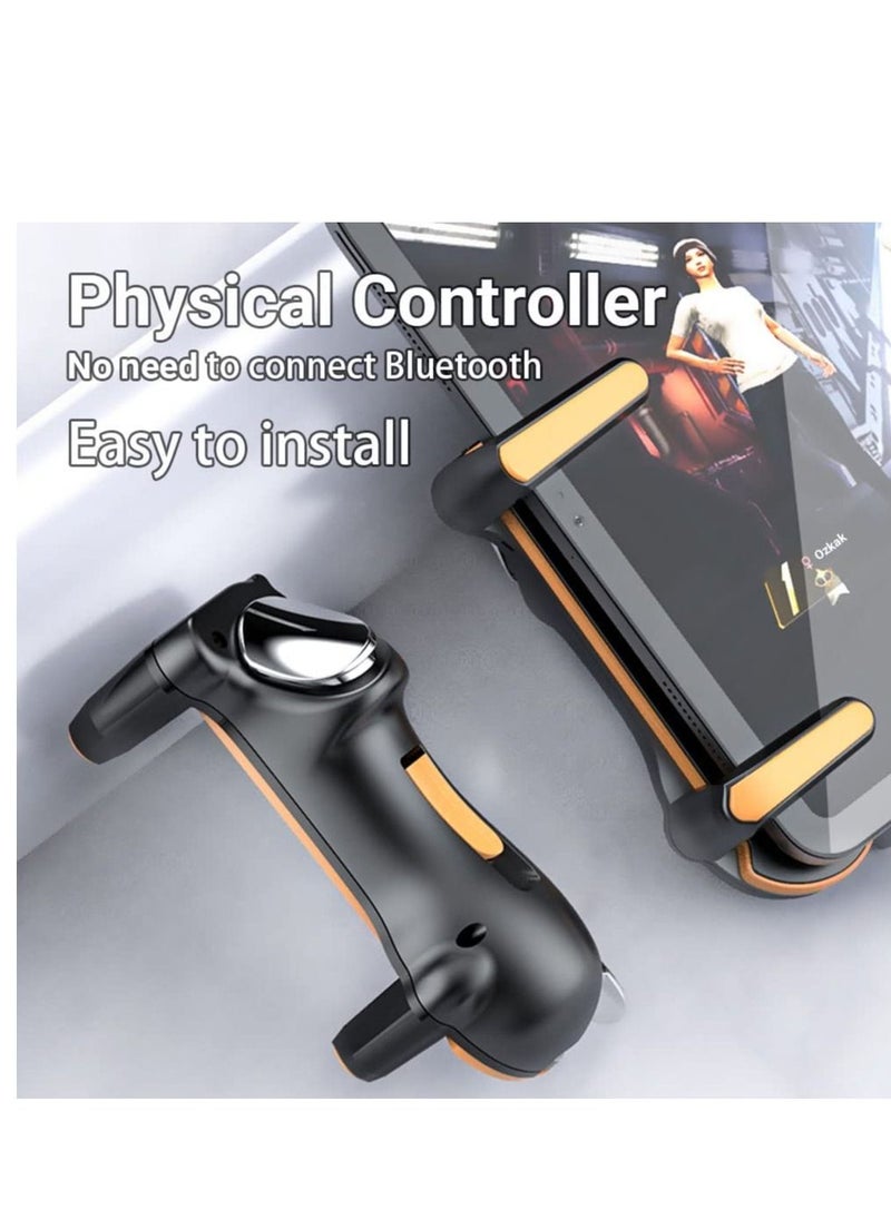 PUBG Game Controller Trigger Rapid Fire 6 Fingers Gaming Grip Gamepad Joystick L1R1 L2R2 for iPad and Tablet Android Samsung Huawei