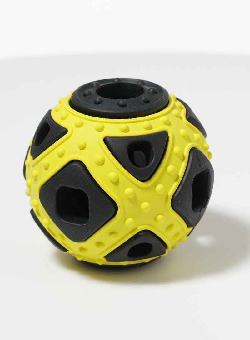 GULFLINK Non Toxic Natural Rubber Toy For Dogs Yellow - Image 1