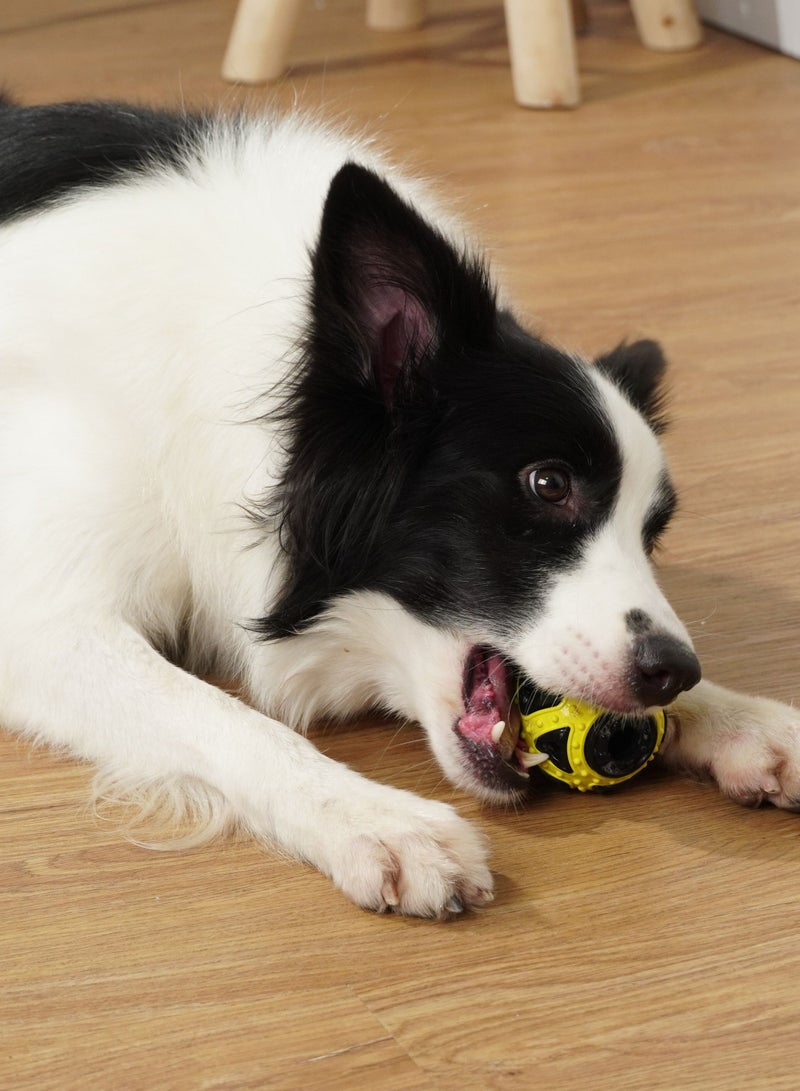 GULFLINK Non Toxic Natural Rubber Toy For Dogs Yellow - Image 3