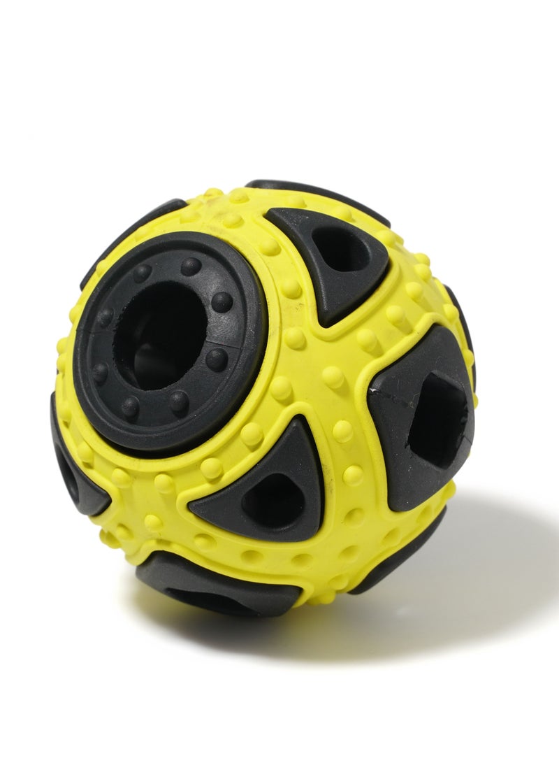 GULFLINK Non Toxic Natural Rubber Toy For Dogs Yellow - Image 2