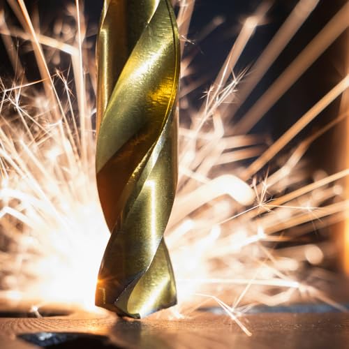 Sipery 1/8" Cobalt Drill Bit M35 HSS Twist Drill Bits Jobber Length Steel Bit for Hard Metal and Stainless Steel 10 Pack 3mm/0.118" - Image 5