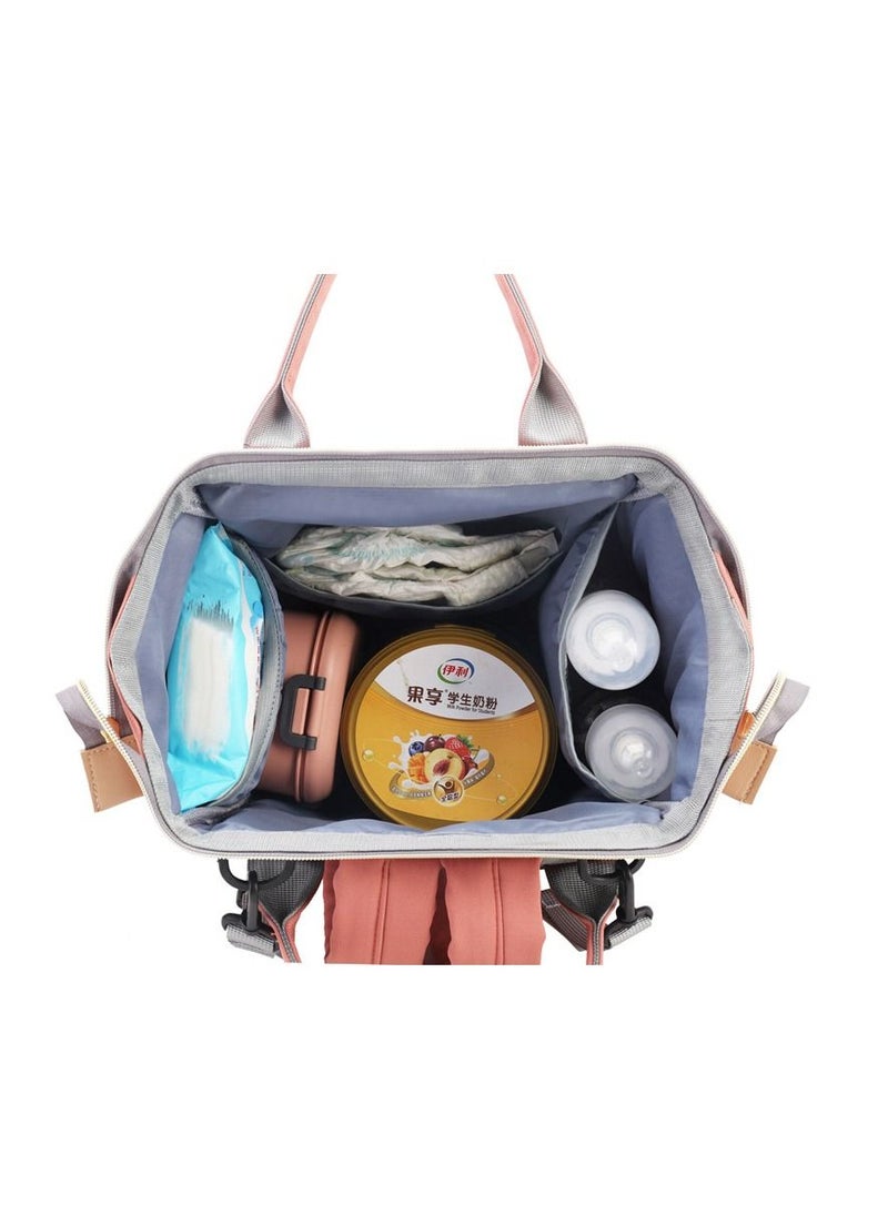 VInedi - Mommy bag large capacity mother and baby bag multifunctional backpack diaper bag trailer travel mommy backpack - Image 1