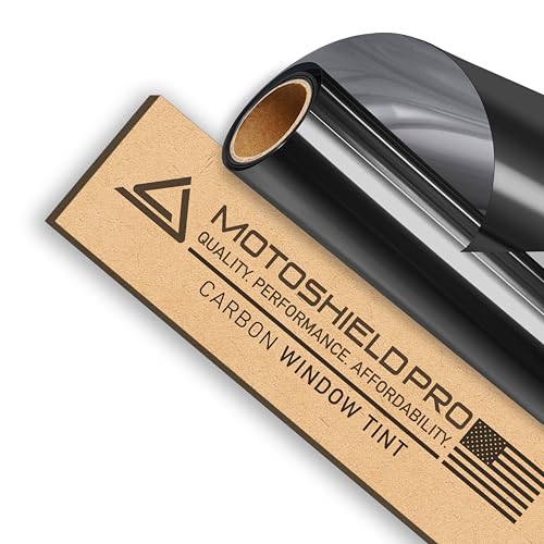 MotoShield Pro DIY-MotoShield Pro Premium Carbon Tint (5% VLT) 24” in x 5’ ft Roll | Professional Window Film for Auto, Reduce Infrared Heat & Block UV by 99% - Image 1