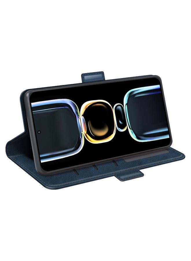 إيروريكس جراب لهاتف Xiaomi Redmi K60E، جراب هاتف جلدي أفقي قابل للطي مع مشبك مغناطيسي مزدوج الجوانب - Image 5