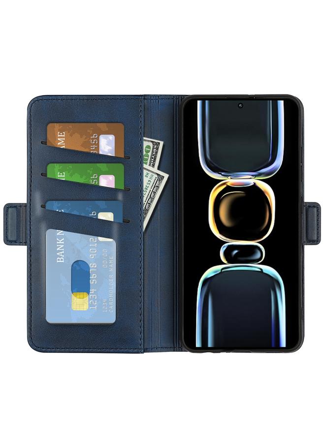 إيروريكس جراب لهاتف Xiaomi Redmi K60E، جراب هاتف جلدي أفقي قابل للطي مع مشبك مغناطيسي مزدوج الجوانب - Image 4