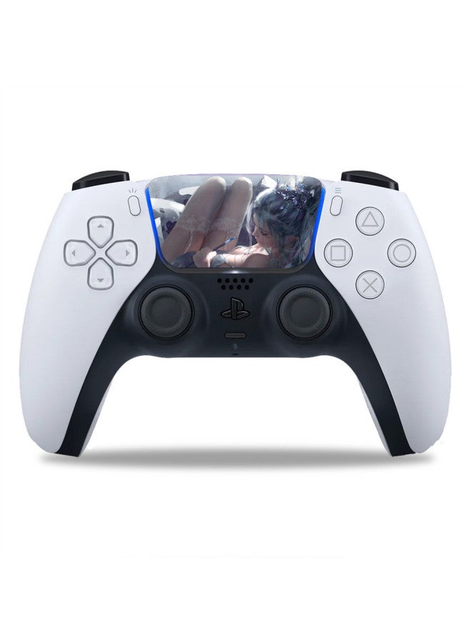 general Suitable For PS5 Handle Touchpad Sticker All-inclusive PS5 Touch Drive Edition Digital Edition Handle Sticker Scrub Film-Color:TN-PS5TP-0210 - Image 1