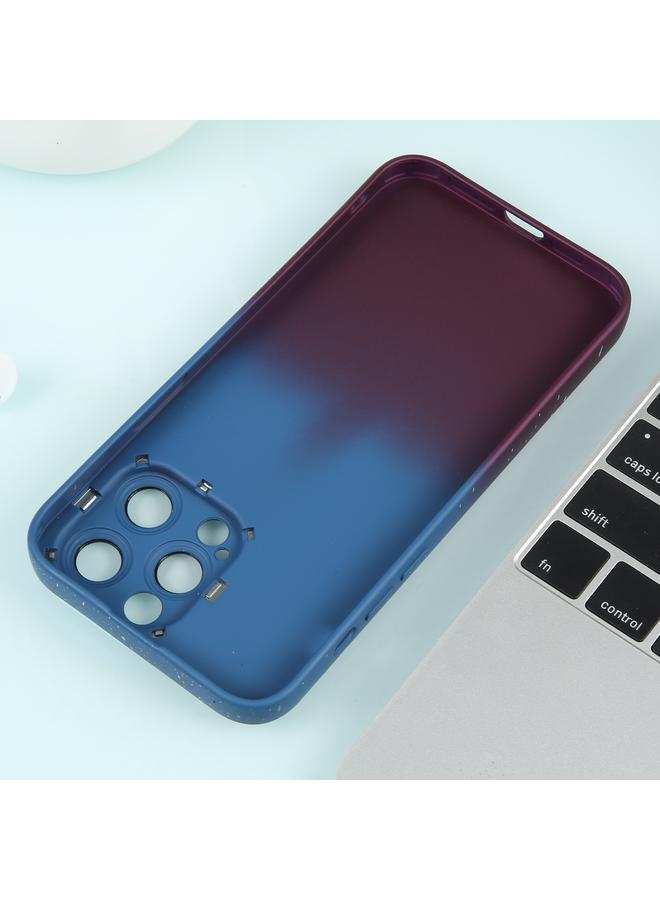 زبون جراب لهاتف iPhone 12 من السيليكون المتدرج المرصع بالنجوم مع فيلم عدسة - Image 4