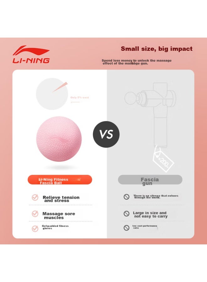 Li-Ning Li-ning Fascia Ball, Muscle Relaxation, Yoga Massage, Exercise Fitness Ball, Hand Grip, Foot Massage, Fascia Ball, Neck Meridian Massage  - Image 2