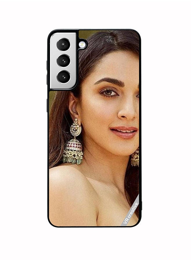 VR CREATIVE Protective Case Cover For Samsung Galaxy S22 Plus 5G Bollywood Actress Rashmika Mandanna Design Multicolour - Image 1