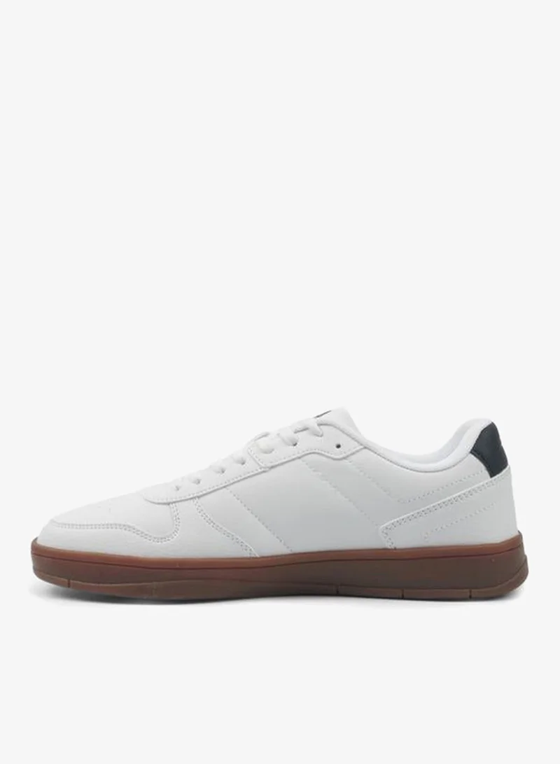 U.S. Polo Assn. WHITE Men Toma Glb 6Fx Lace-Up Ankle Sneakers for Men | Best Price UAE