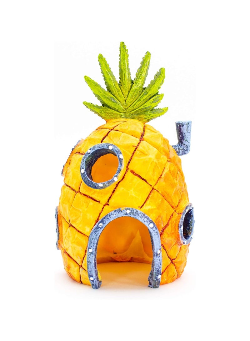 Bukela Fish Tank Decorations, Spongebob’s Pineapple, Squidward Home, and The Crusty Crab Resin Figurines | Aquarium and Terrarium Décor - Image 2
