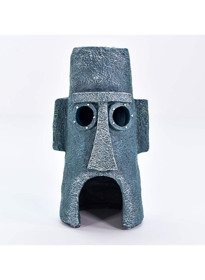 Bukela Fish Tank Decorations, Spongebob’s Pineapple, Squidward Home, and The Crusty Crab Resin Figurines | Aquarium and Terrarium Décor - Image 5