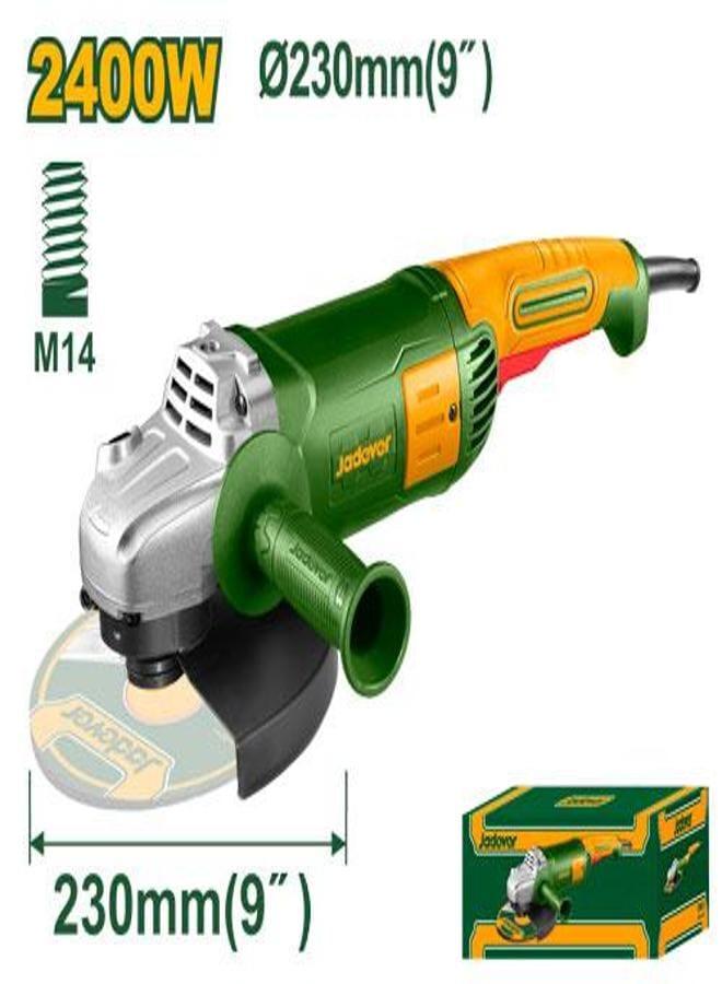 Jadever Angle Grinder 9 Inch 2400W Jdag852401 - Image 1