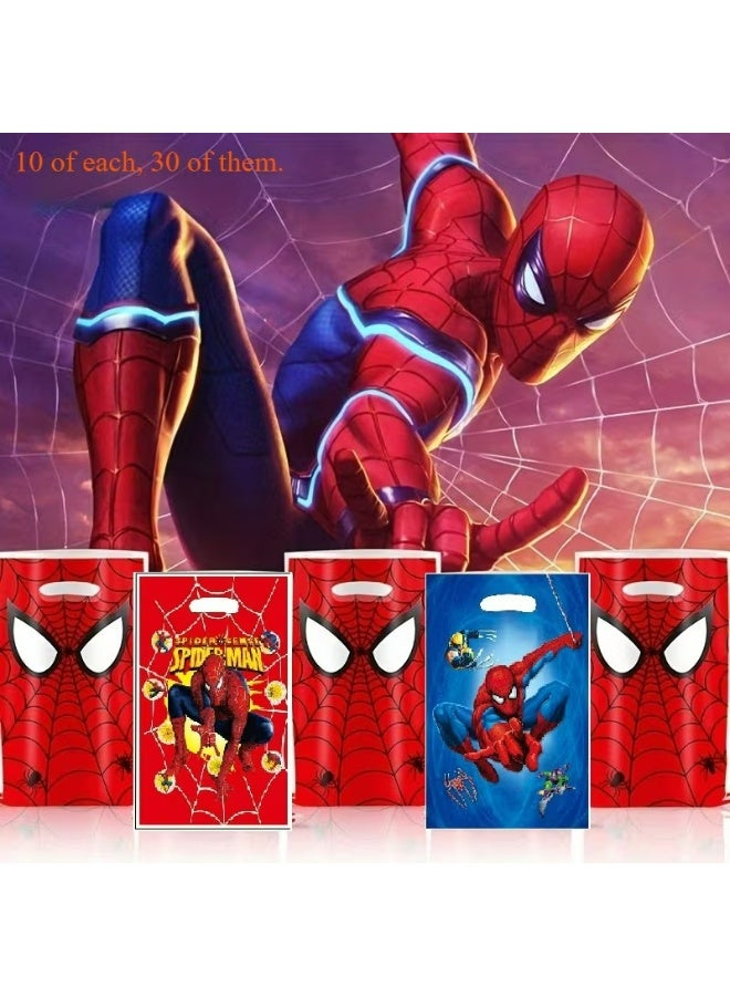 SPIDERMAN 30pcs SpiderMan themed Gift Bags, New Year Party Event Gift Bags  Suitable for Parties, Birthday Celebrations and party favors - Image 1