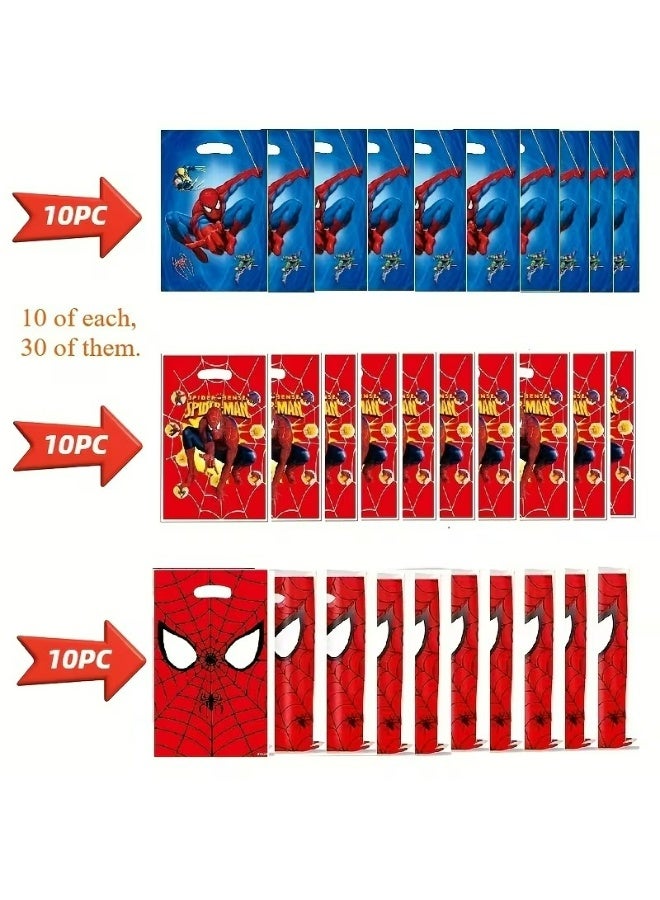 SPIDERMAN 30pcs SpiderMan themed Gift Bags, New Year Party Event Gift Bags  Suitable for Parties, Birthday Celebrations and party favors - Image 2