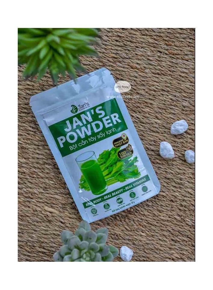 Jans مسحوق الكرفس المجفف بالتجميد من جانز - التخلص من السموم وفقدان الوزن - Image 1