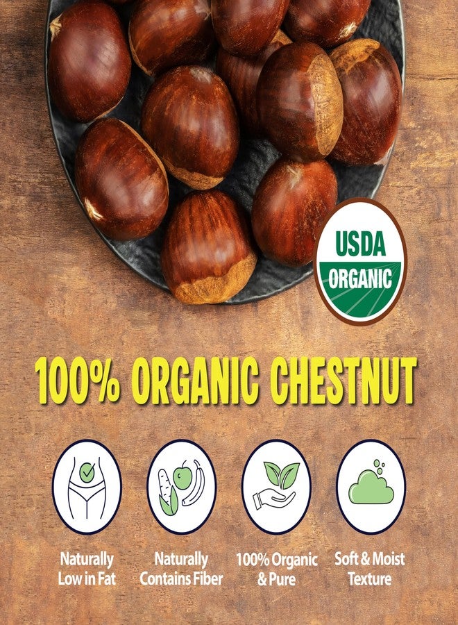 Jayone Organic Peeled and Roasted Chestnuts, Ready-to-Eat Snack for Cooking or Snacking, Soft and Moist Texture, No Added Sugar, 6 Pack (6 × 1.94 oz), Product of Korea - Image 3
