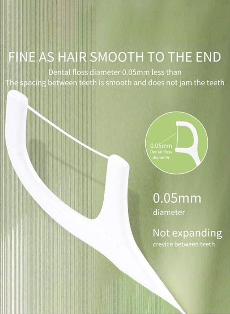 لوبيتيز ( أربعة في واحد ) المحمولة خيط تنظيف الأسنان المشبك مربع ، تحمل 55 * 4 خيط تنظيف الأسنان ، مسواك ، مسواك ، مسواك المشبك - Image 3