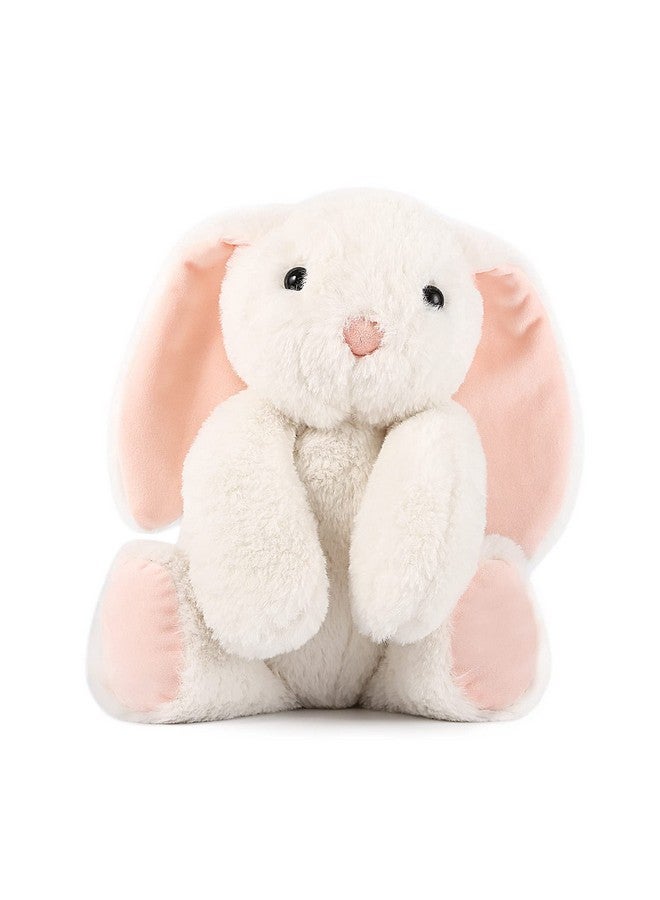 تي سي باني لعبة محشوة على شكل أرنب صغير من TCBunny، مناسبة لوقت النوم، مناسبة كهدية عيد الفصح للبنات والأولاد والأطفال، مقاس 11 بوصة (أبيض) - Image 1