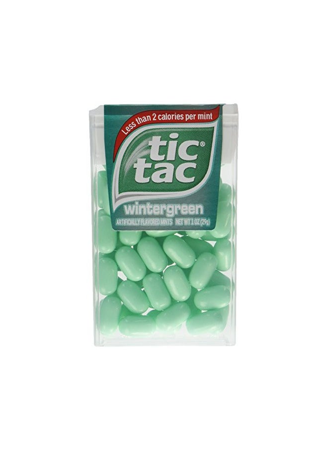 Tic Tac - Tic Tac Mint, Wintergreen, Fresh Breath Mints, 24 Count - Image 1