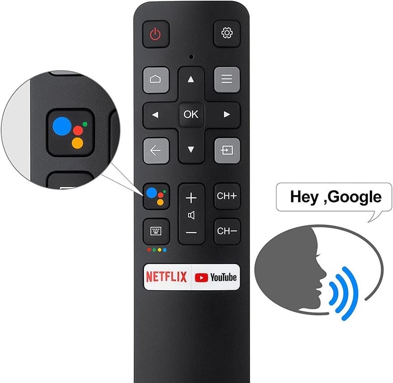 Young New Remote Control RC802V FNR1 fit for TCL TV 32S6500A 65P8S 65P8 55P8S 55P8 55EP680 50P8S 50P8 49S6800FS 49S6800 49S6510FS 32S6500 32S6500S 32S6800S 32S6510S 32A325 32A323 - Image 4