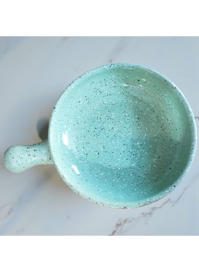 كلور زون بوتري قلايه من الفخار والخزف - آمنة في الفرن والميكروويف" يتحمل درجات الحراره المباشره وغير المباشره, شعله اوداخل الفرن 23 cm - Image 1