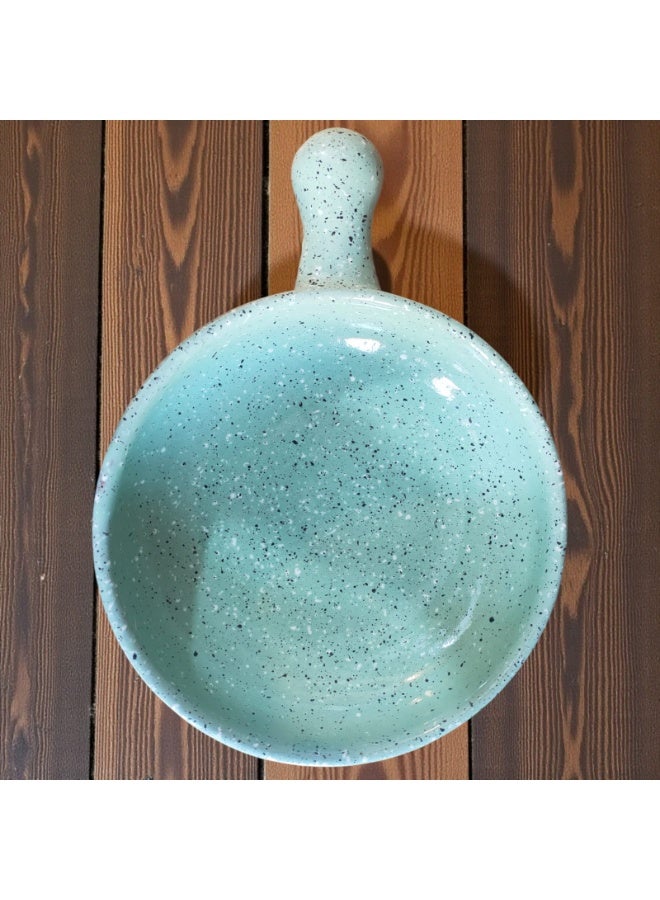 كلور زون بوتري قلايه من الفخار والخزف - آمنة في الفرن والميكروويف" يتحمل درجات الحراره المباشره وغير المباشره, شعله اوداخل الفرن 23 cm - Image 2