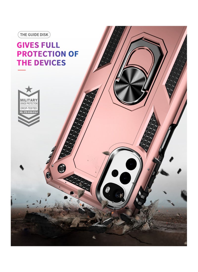 URBBKING Protective Case Cover for Moto G22 Rose Gold  - Image 3