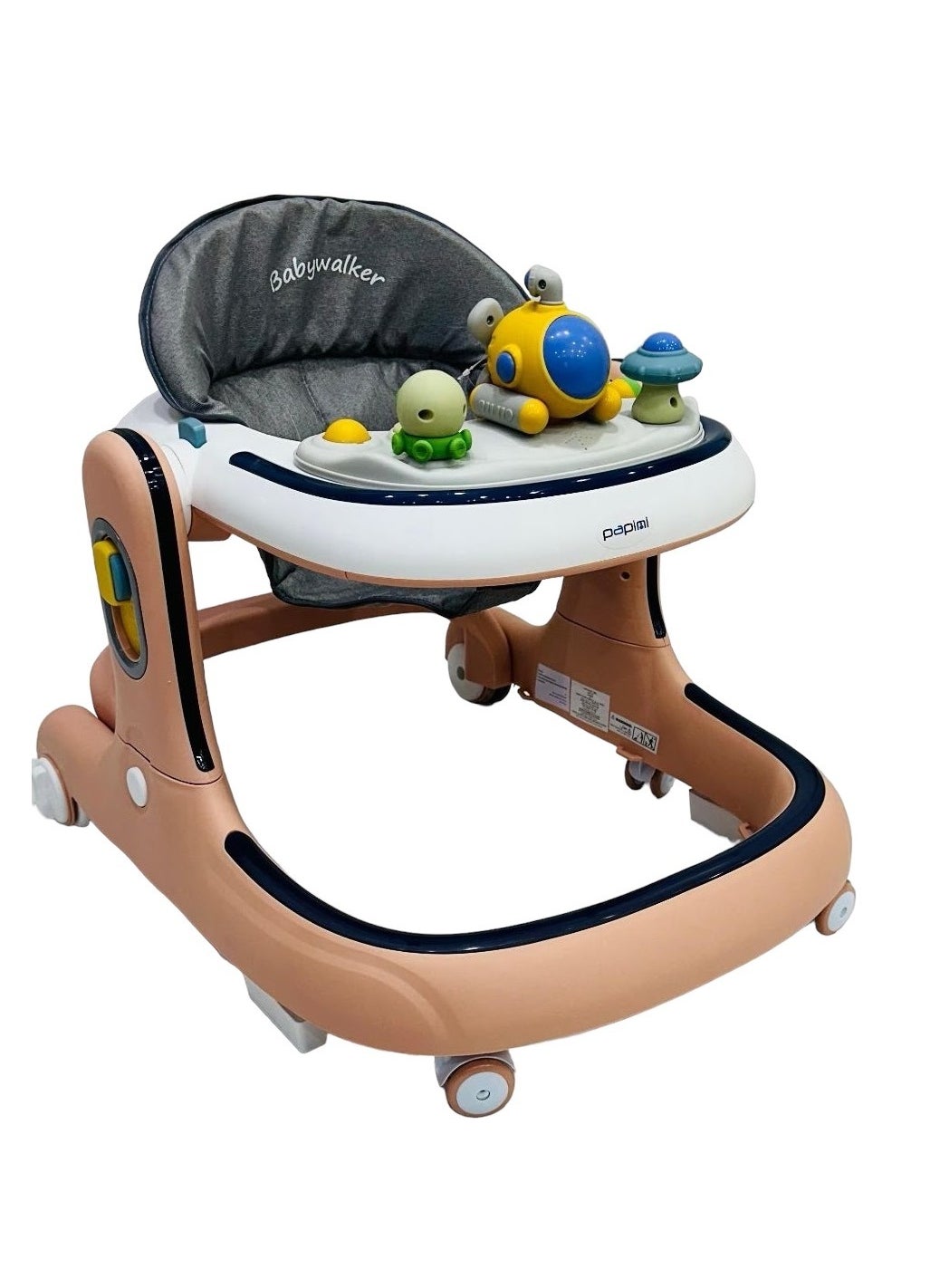 Adjustable baby walker 