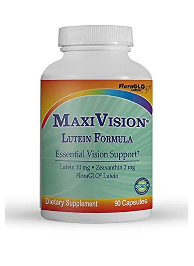 MaxiVision - MaxiVision® Lutein Formula - Vision Support - 90 Capsules - 1 Bottle (90 Ct, 1 Bottle) - Image 1