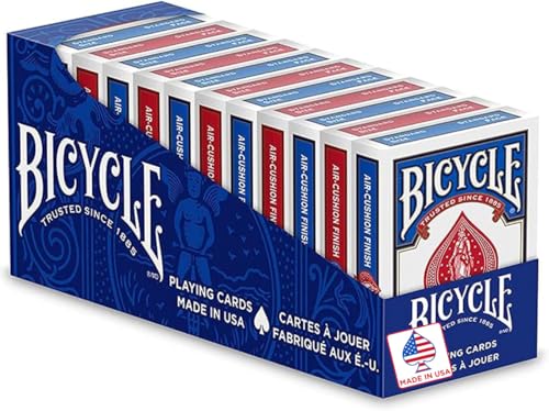 Bicycle Standard Rider Back Playing Cards, Poker Size, 12 Pack, Classic Decks of Cards for Poker, Blackjack, Casino Games & Family Game Night - Image 4