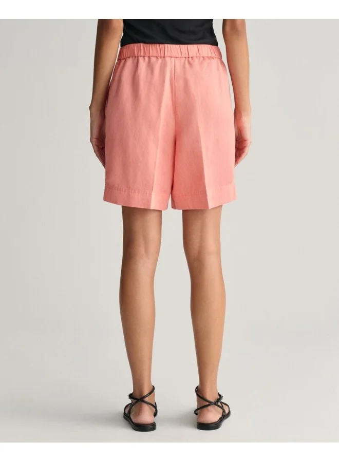 GANT Gant Relaxed Fit Linen Blend Pull-On Shorts