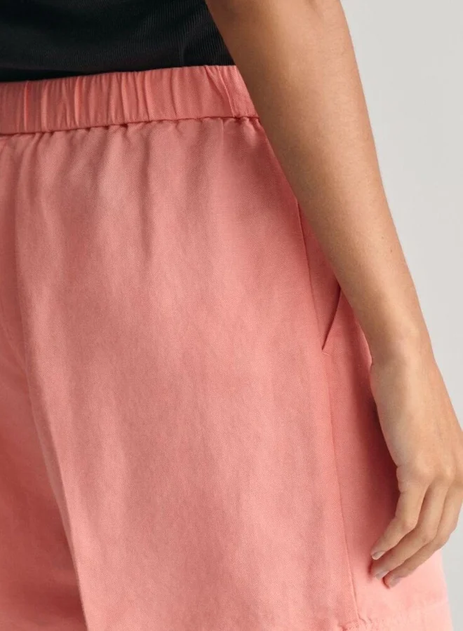 GANT Gant Relaxed Fit Linen Blend Pull-On Shorts