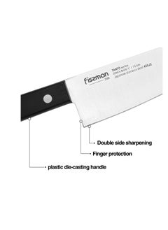 Fissman 6" Chef Knife 15cm TANTO with Japanese Steel 420J2  - Image 3
